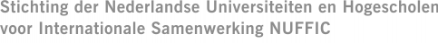 Stichting der Nederlandse Universiteiten en Hogescholen voor Internationale Samenwerking NUFFIC